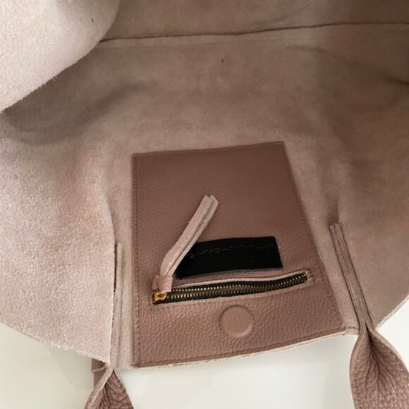 Isabel Italian pebbled leather tote - Picture 5 of 5